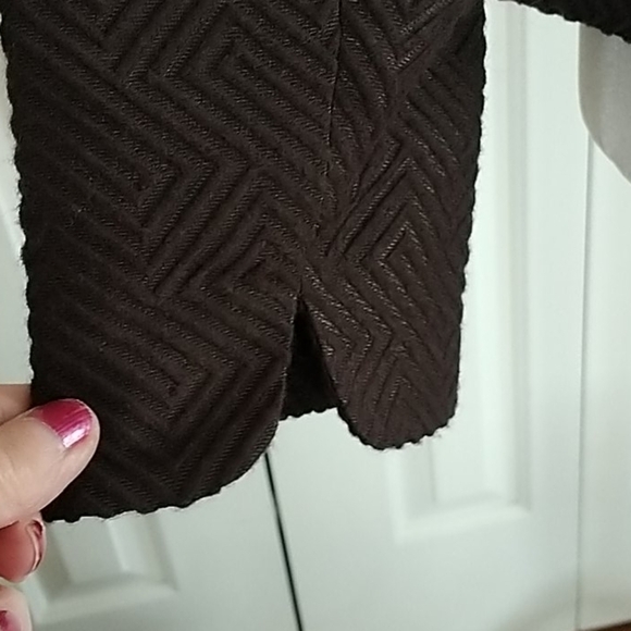 Talbots Petite, Brown Blazer, SZ 10P - Picture 6 of 13